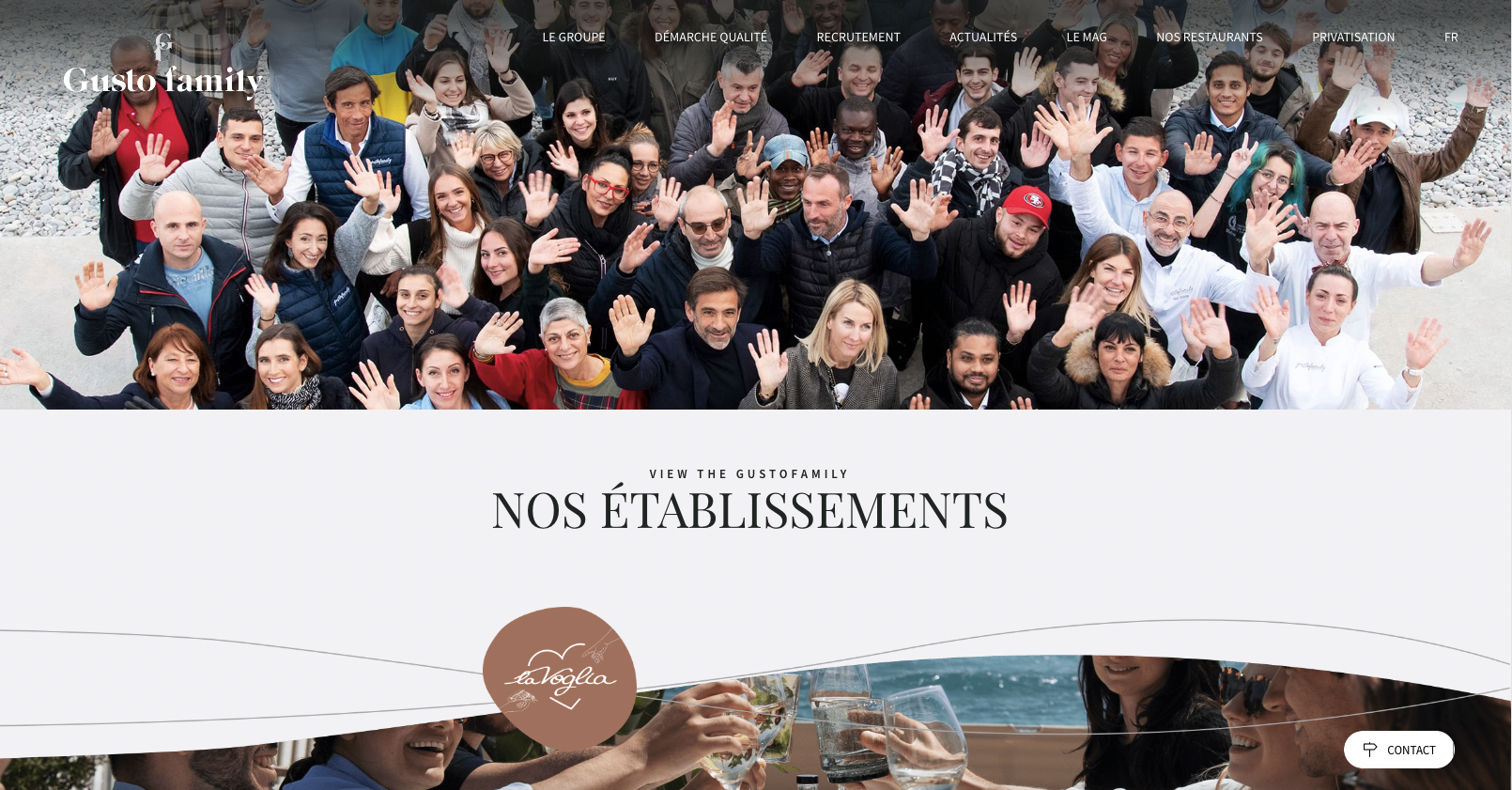 Agence de communication Colibri I Communication Gusto family I Monaco - Création du site internet 