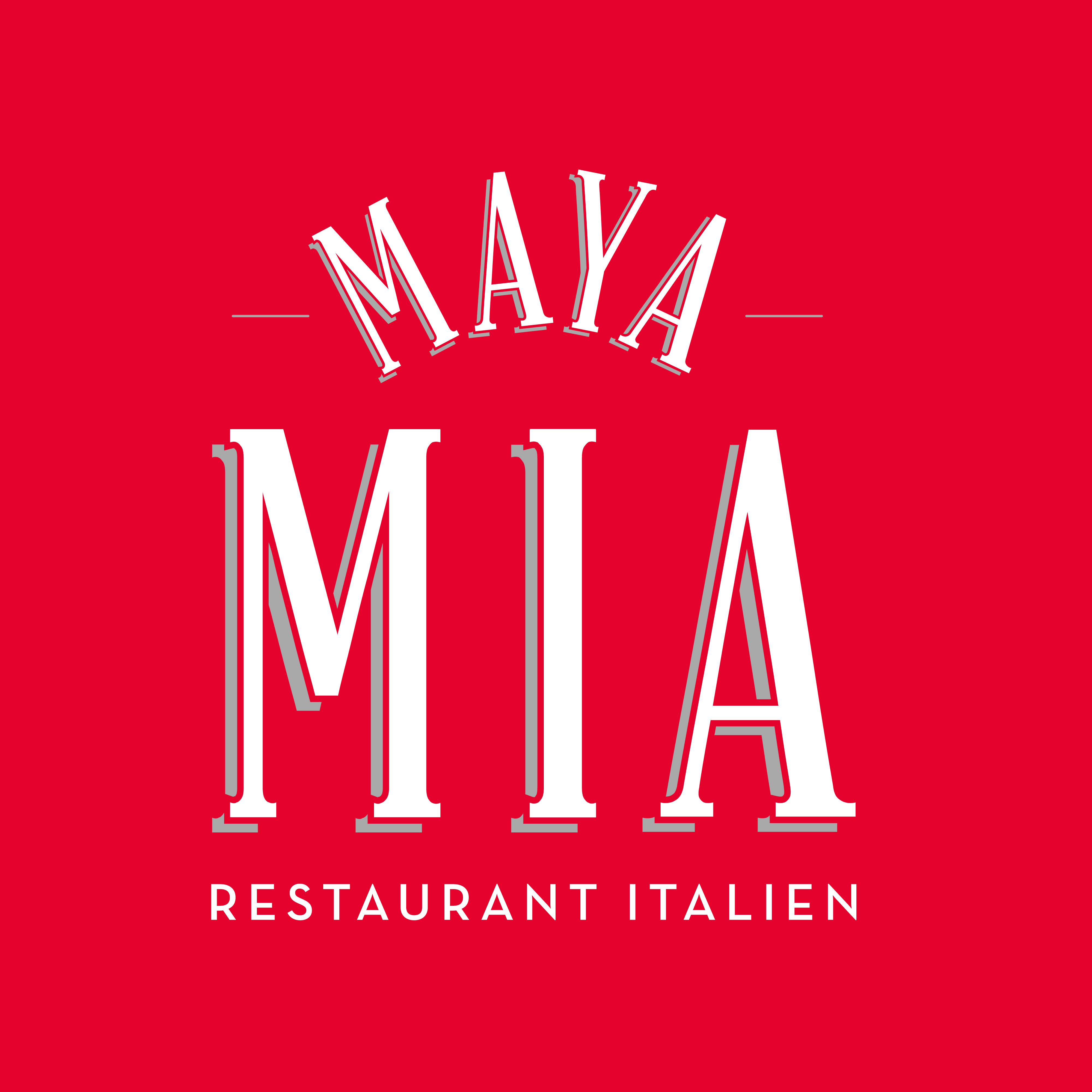 Maya Mia - Conception création du logo et de l'identité visuelle - 1