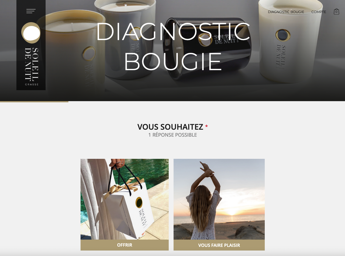 Agence de communication Colibri I Identité visuelle  Soleil de nuit - Création du site internet  - 3