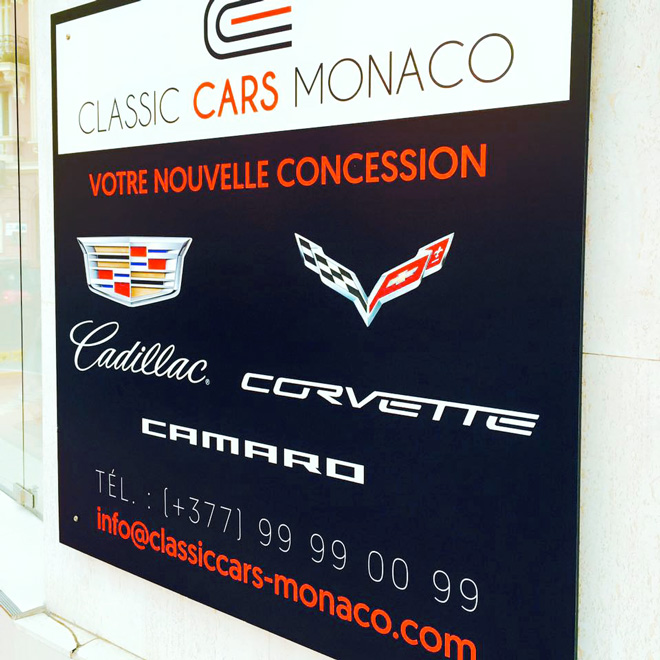 Classic cars monaco - Classic Cars Monaco - Agence Colibri, Design - Création de l'identité de marque - 1