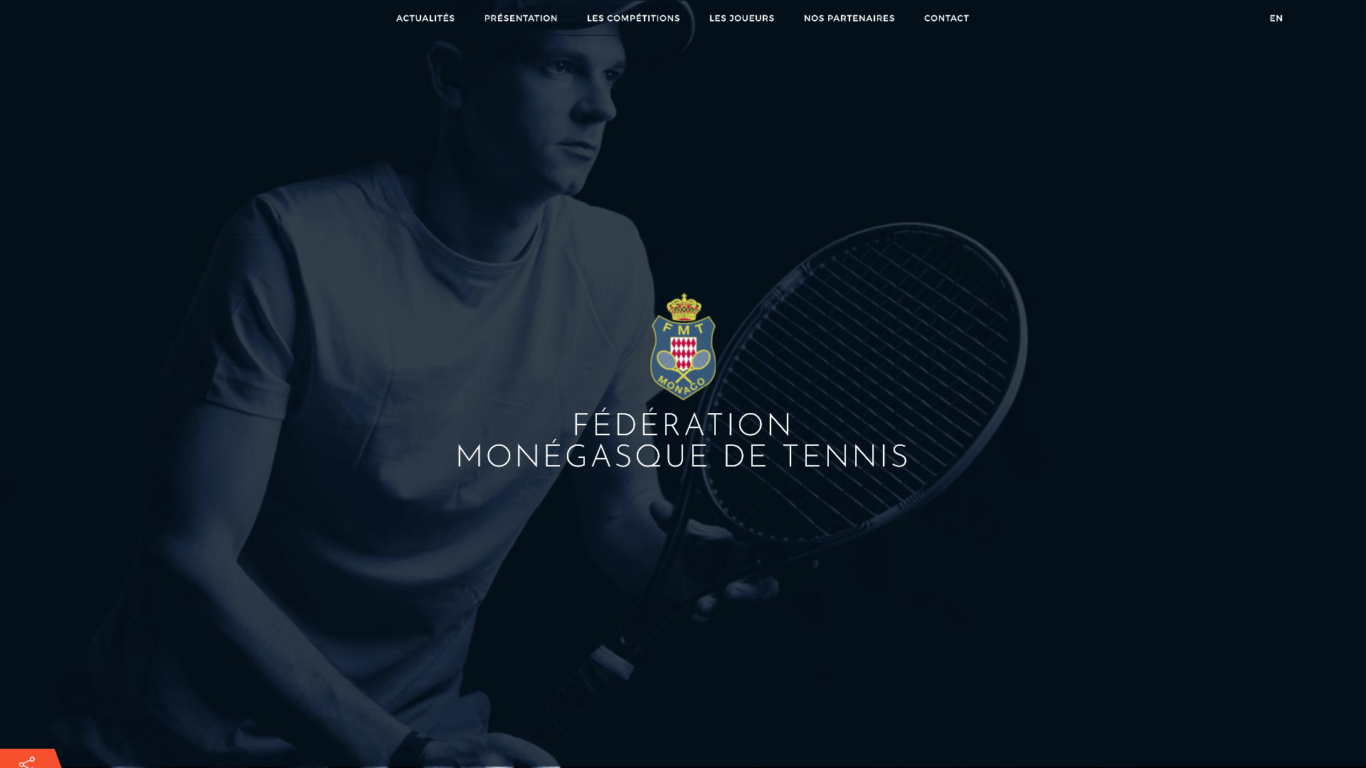 Refonte web, référencement SEO et Community Management pour la Fédération Monégasque de Tennis. - Refonte du site internet - 2