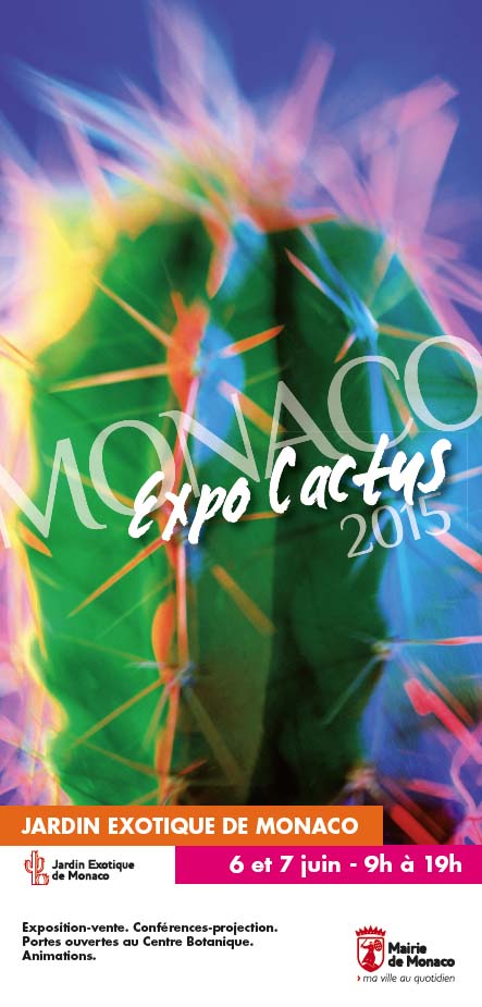 Signalétique JEX - Agence Colibri, Design, Publicité, Web - Création du visuel pour la Monaco Expo Cactus 2013 et 2015 - 2