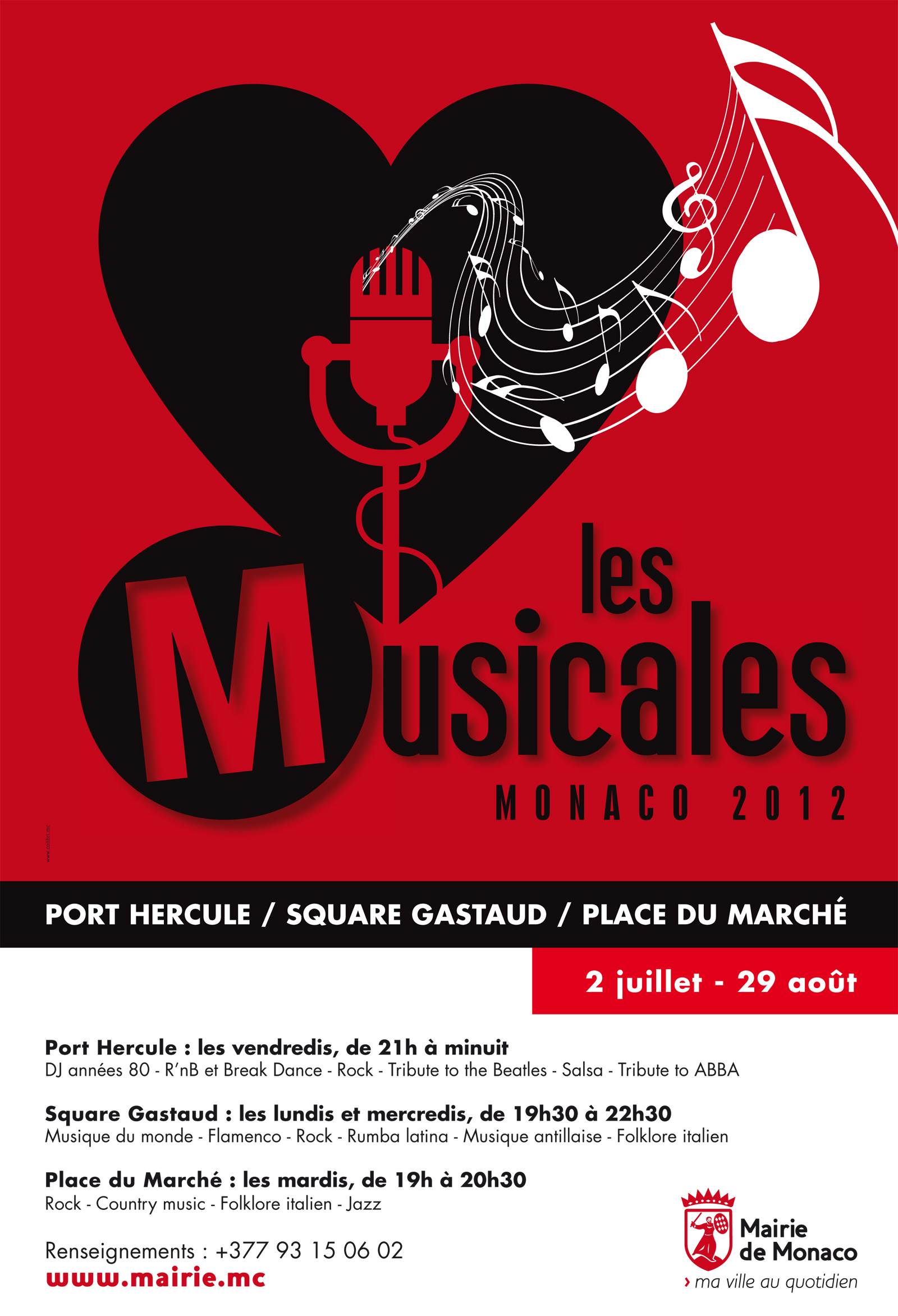 U Sciaratu - Agence Colibri, Design, Publicité, Web - Campagne de communication Les Musicales