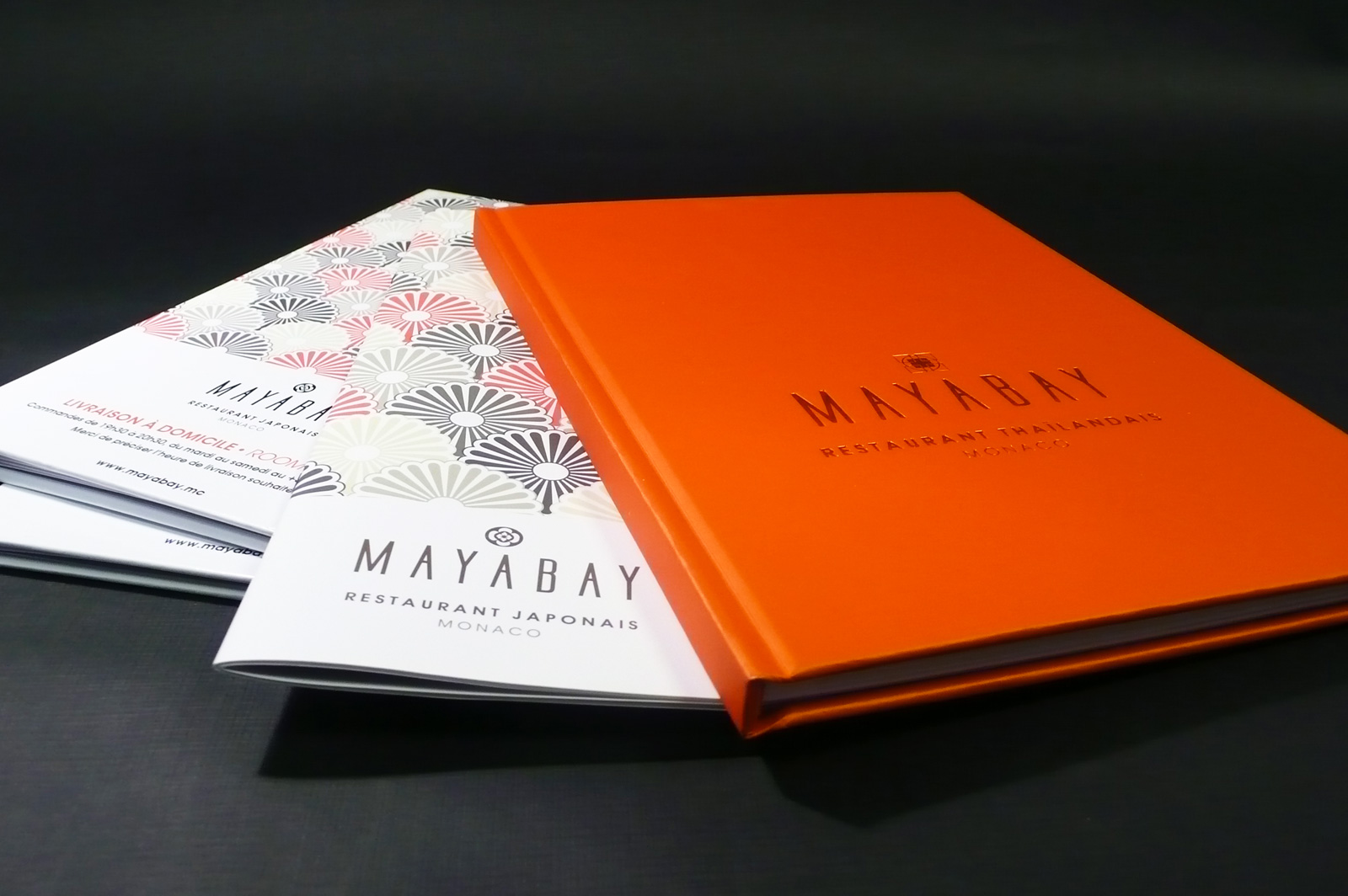 Maya Bay - Petrossian - Agence Colibri, Design, Publicité, Web - Conception et réalisation des livres menu depuis 2011 - 3