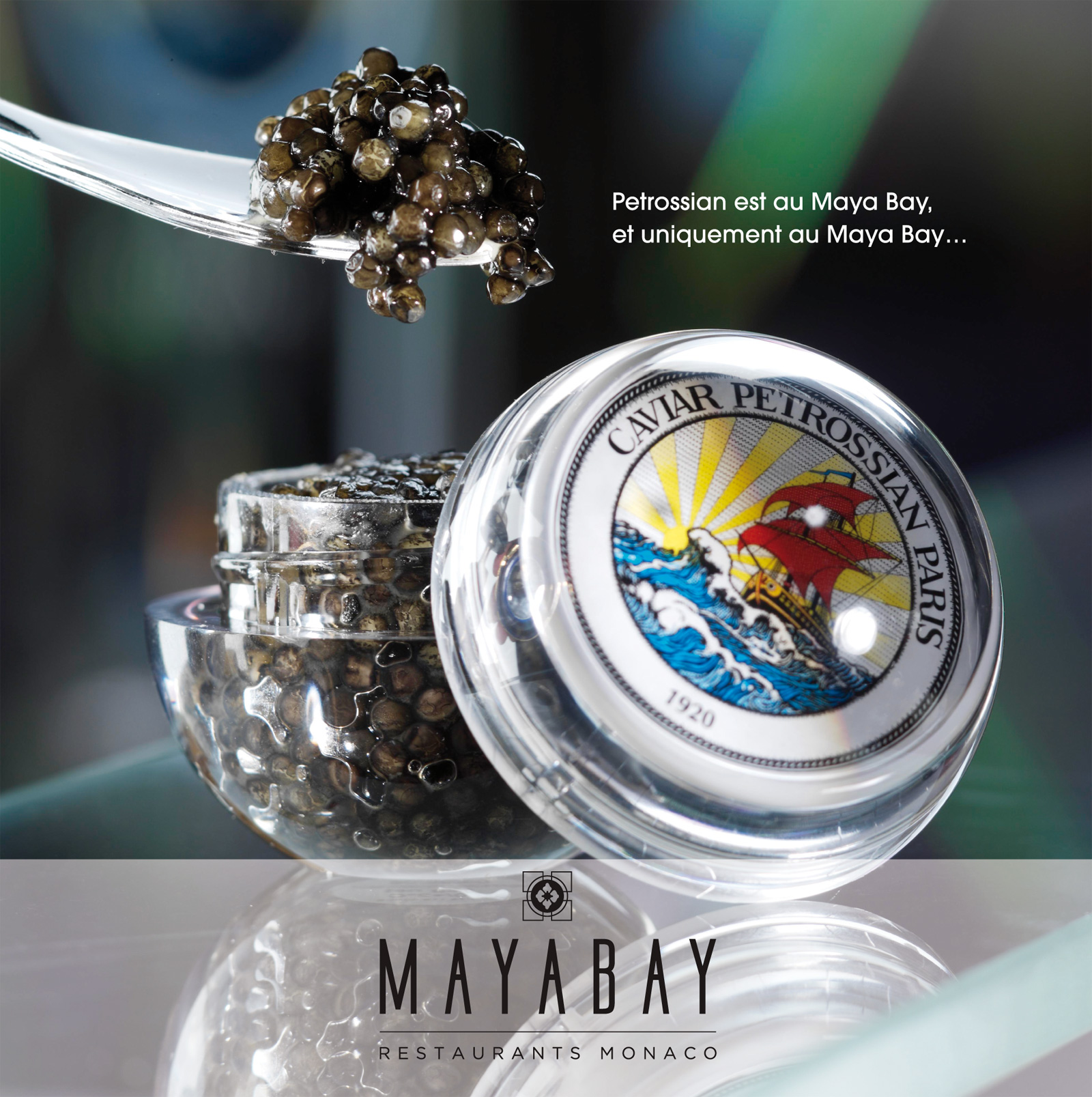 Maya Bay - Petrossian - Agence Colibri, Design, Publicité, Web - Campagne de communication Maya Bay - Petrossian - 1