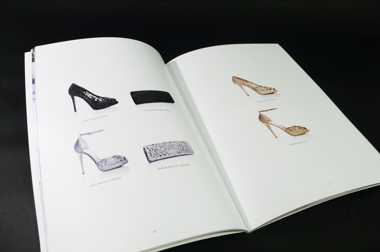 Mercedeh shoes - Agence Colibri, Design, Publicité, Web - Réalisation d'une brochure édition limitée - 1