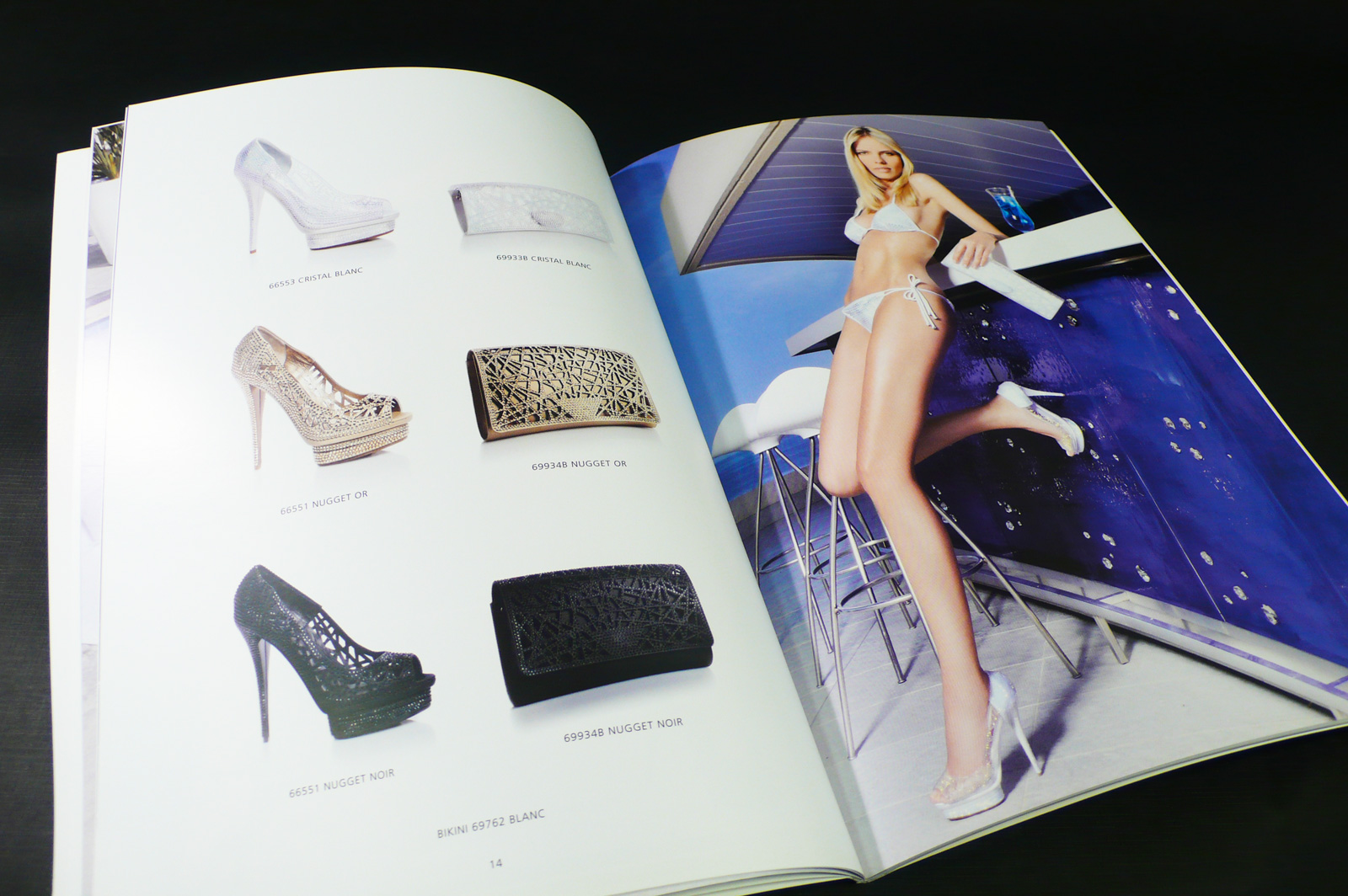 Mercedeh shoes - Agence Colibri, Design, Publicité, Web - Réalisation d'une brochure édition limitée - 3