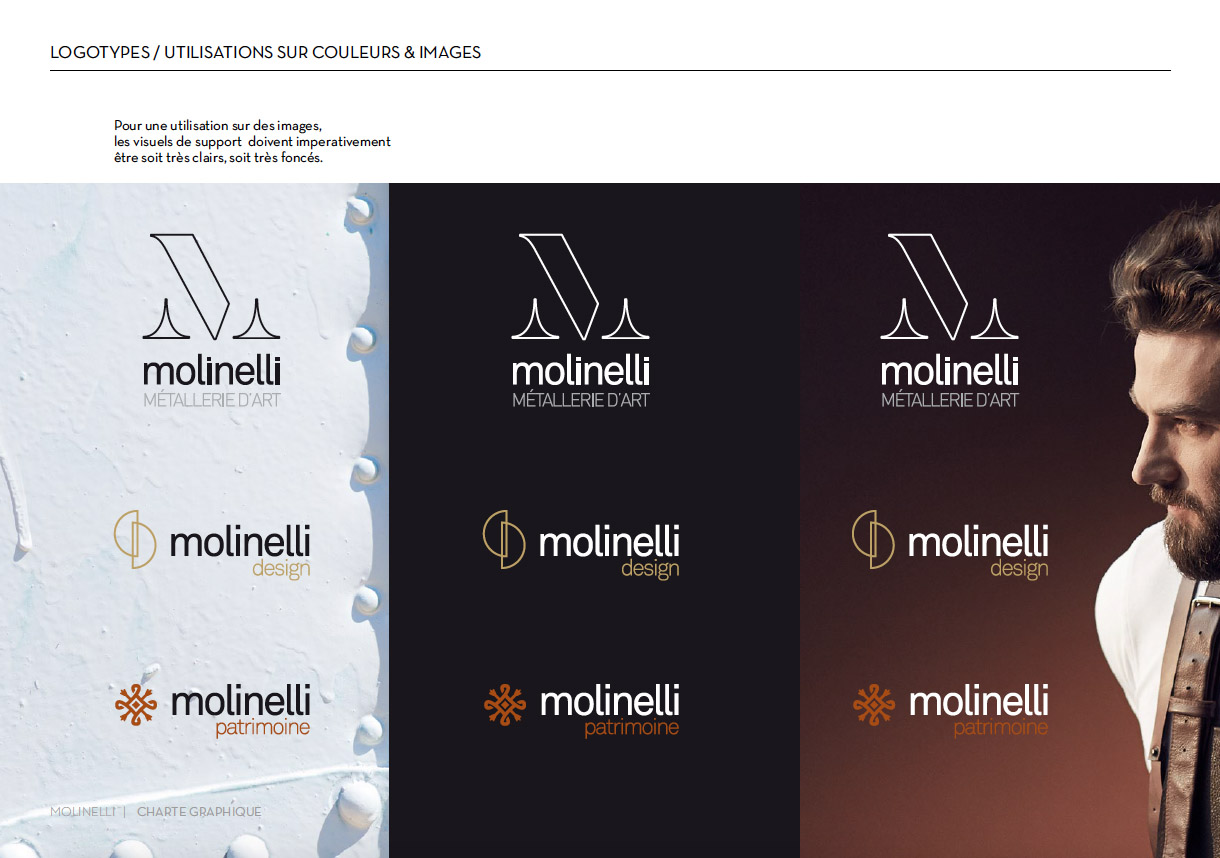 Molinelli - Branding : logotype et charte graphique - 3