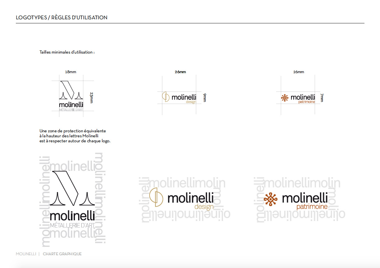Molinelli - Branding : logotype et charte graphique - 2