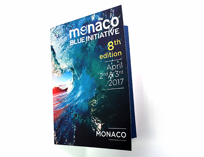 Fondation Prince Albert II - Agence Colibri, Design, Publicité, Web - Conception des outils pour la Monaco Blue Initiative 2017