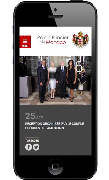 Palais princier de monaco - Palais Princier de Monaco - Agence - Création du site internet palais.mc - 3
