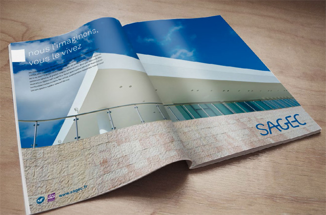 Sagec - Sagec - Agence Colibri, Design, Publicité, Web - Colibri - Conception et réalisation du livre 50 ans - 5