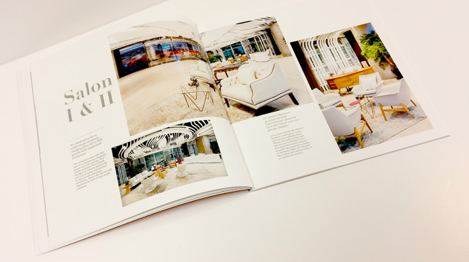 Salone Monaco - Agence Colibri, Design, Publicité, Web - Réalisation de la brochure de présentation - 2