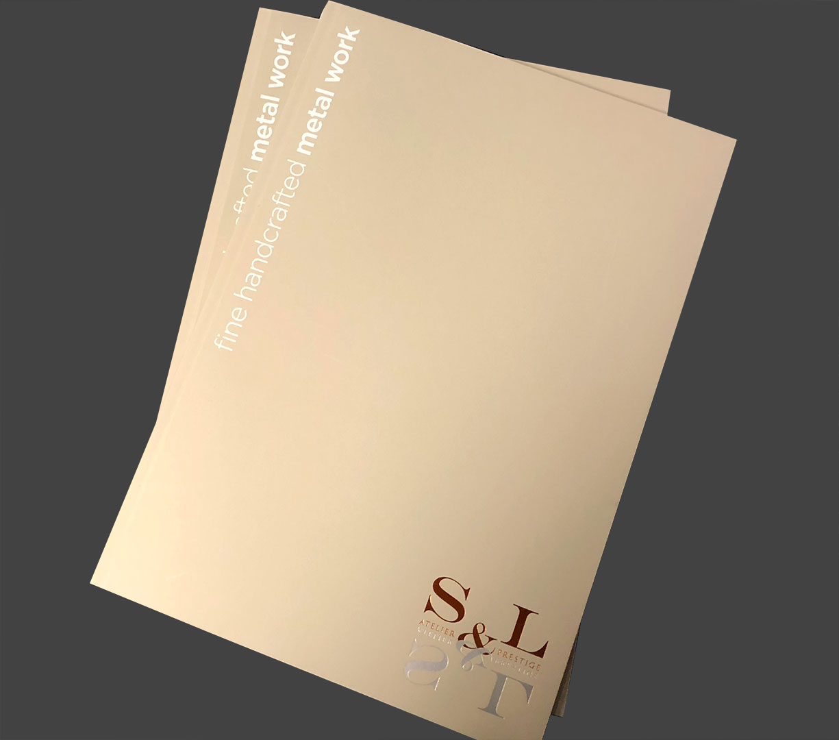 Atelier S&L Prestige - Conception, création de la brochure S&L Prestige - 2