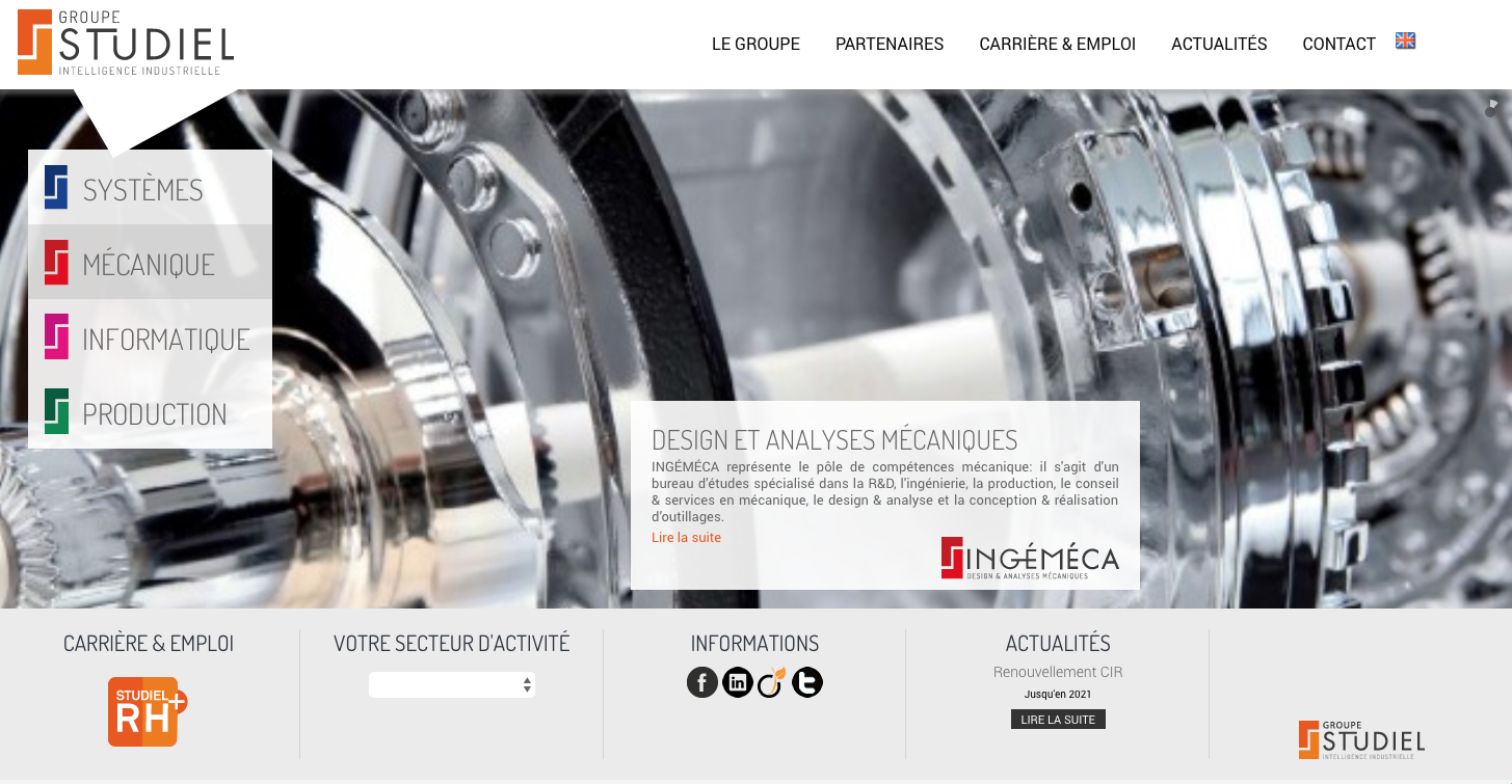 Studiel - Agence Colibri, Design, Publicité, Web - Création du site internet multi-marques studiel.fr - 4