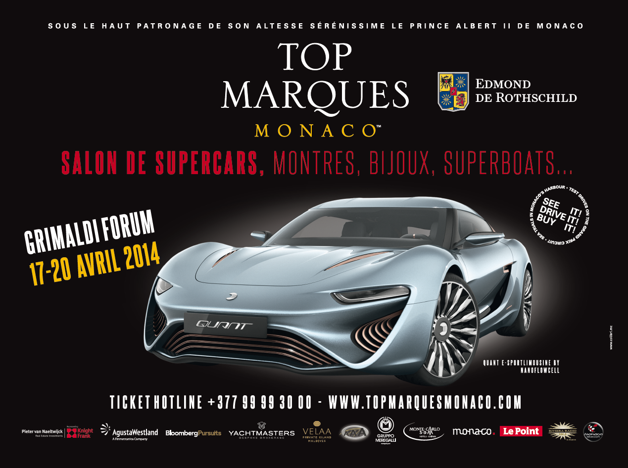 Top marques monaco - Top Marques - Agence Colibri, Design - Campagne d'affichage et communication évènementielle - 3