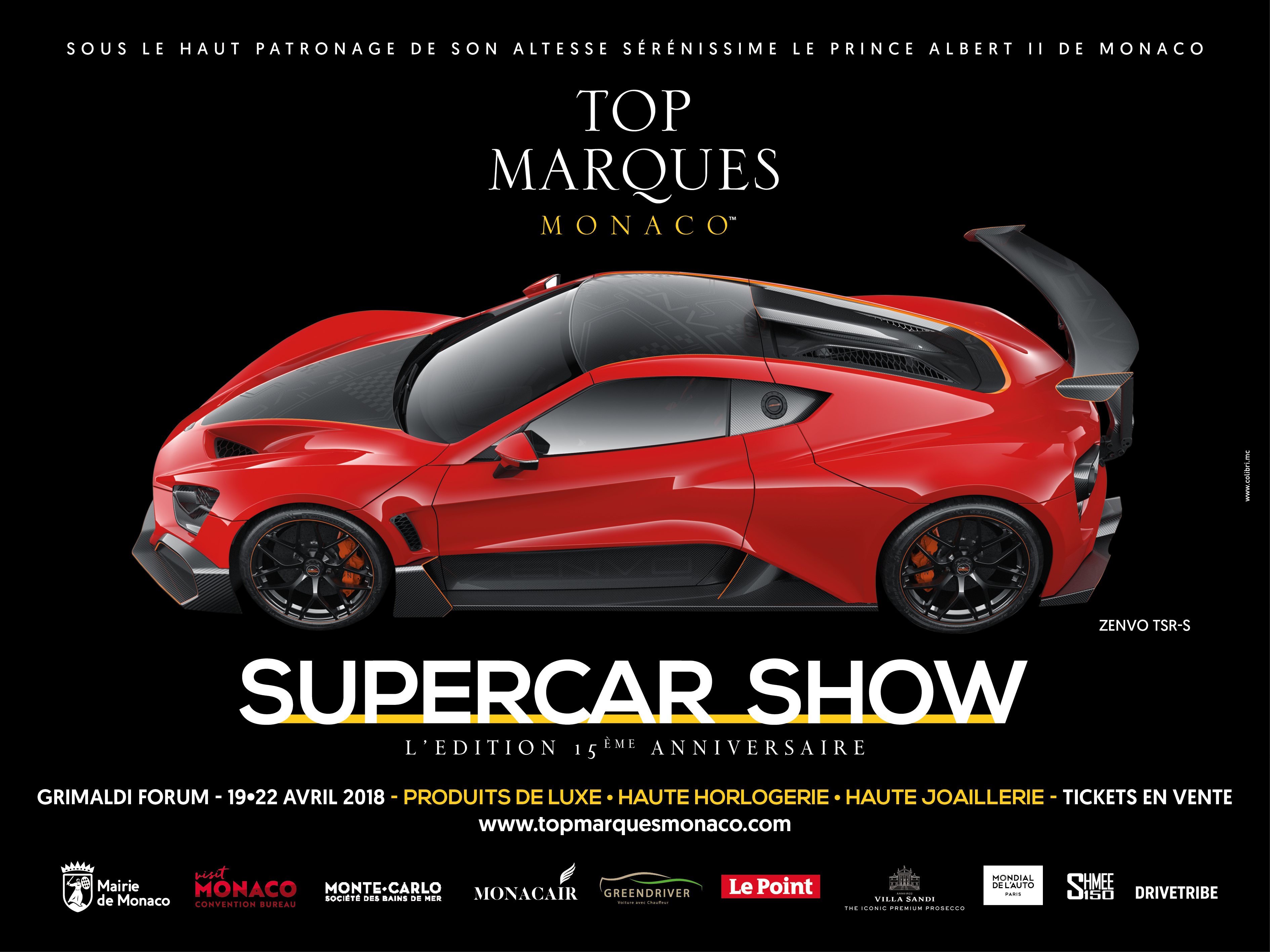 Top marques monaco Top Marques Agence Colibri, Design