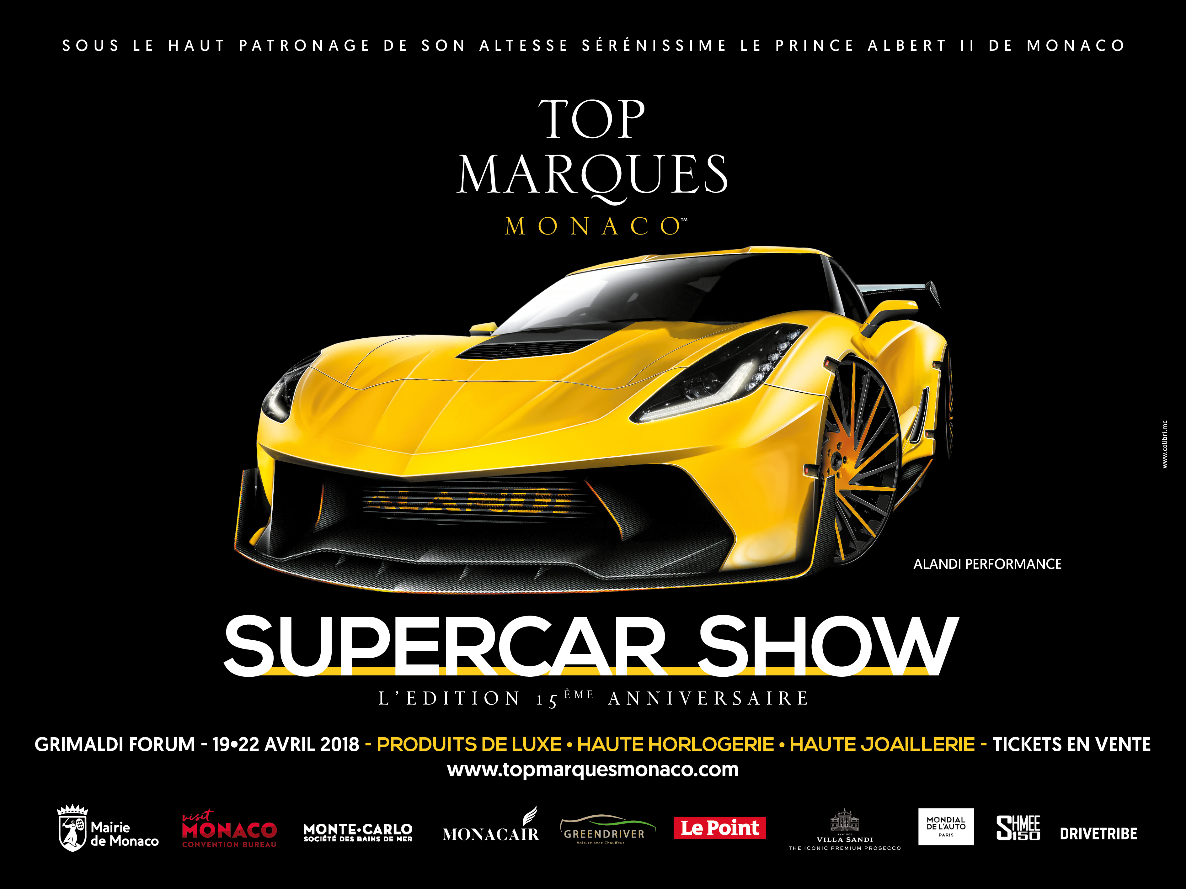 Top marques monaco Top Marques Agence Colibri, Design