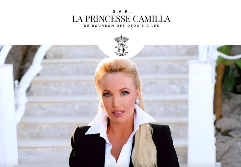 S.A.R. La Princesse Camilla De Bourbon des Deux-Siciles